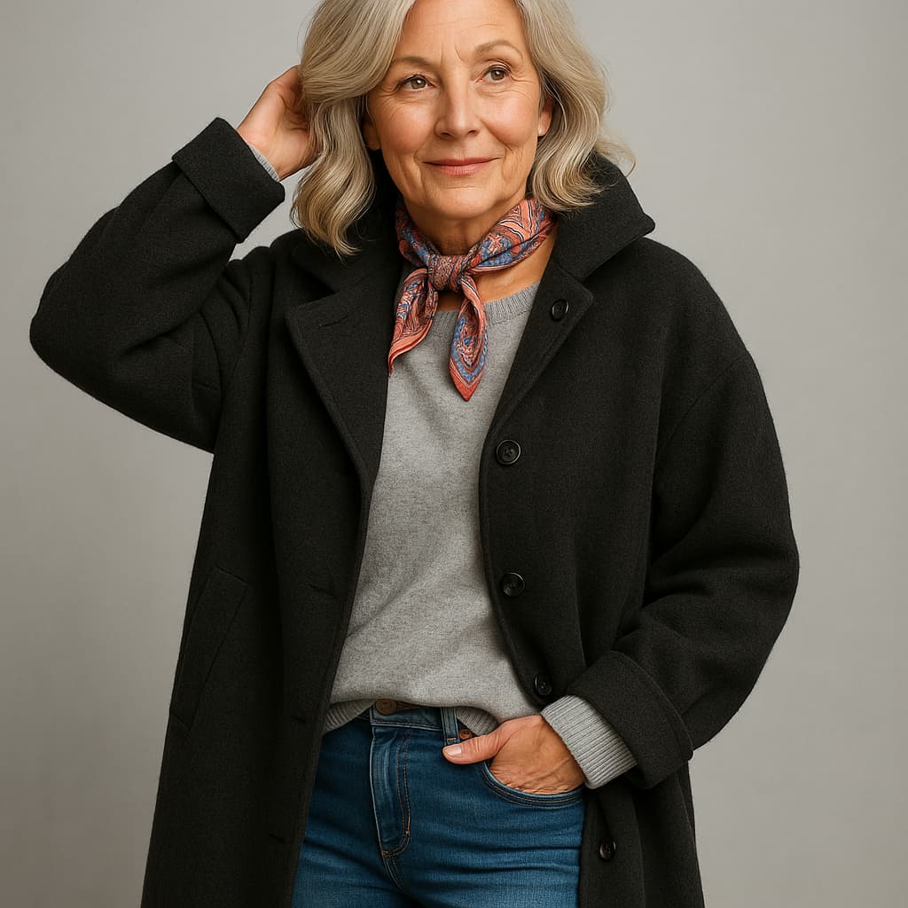 Alida – Wolmix Jas met Capuchon