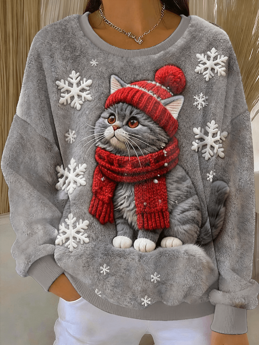 Chloé - Flanellen Kerst Sweater