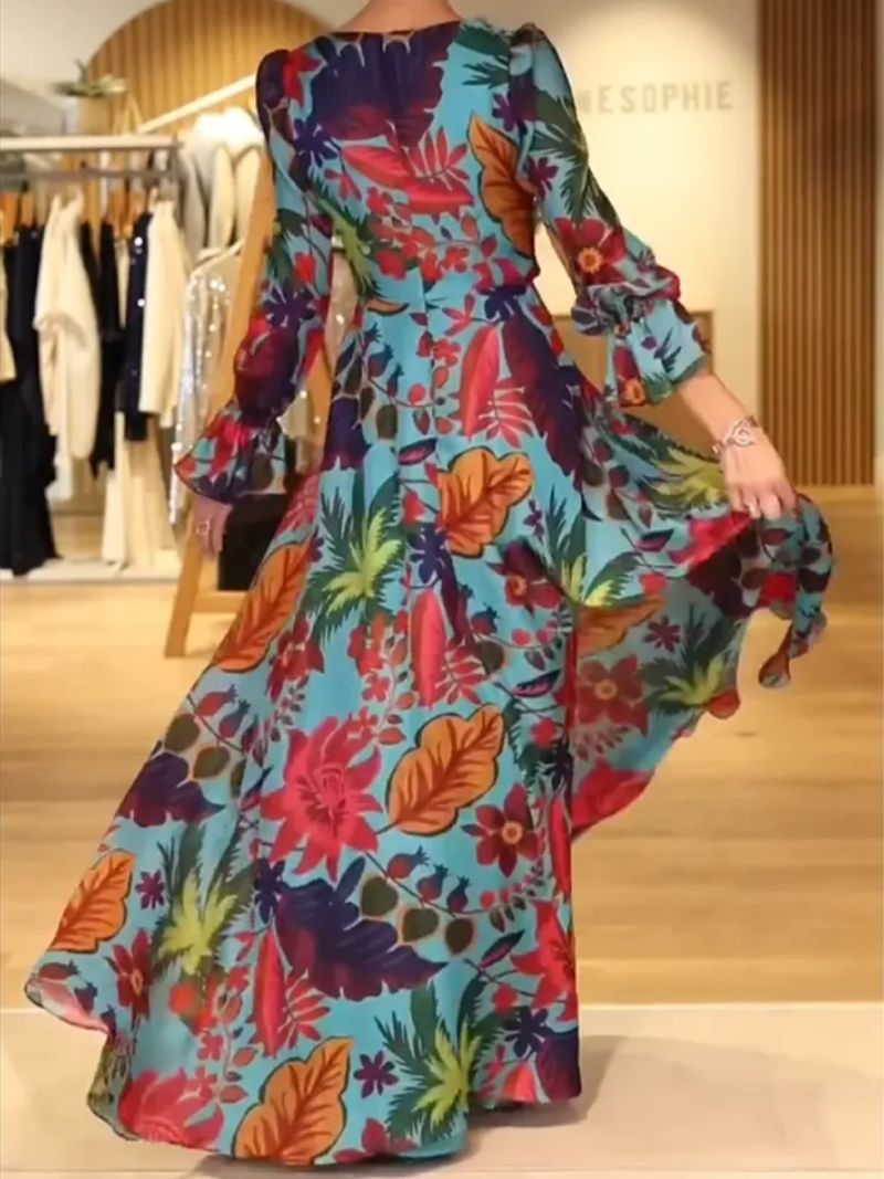 Mira – Elegante jurk met V-hals
