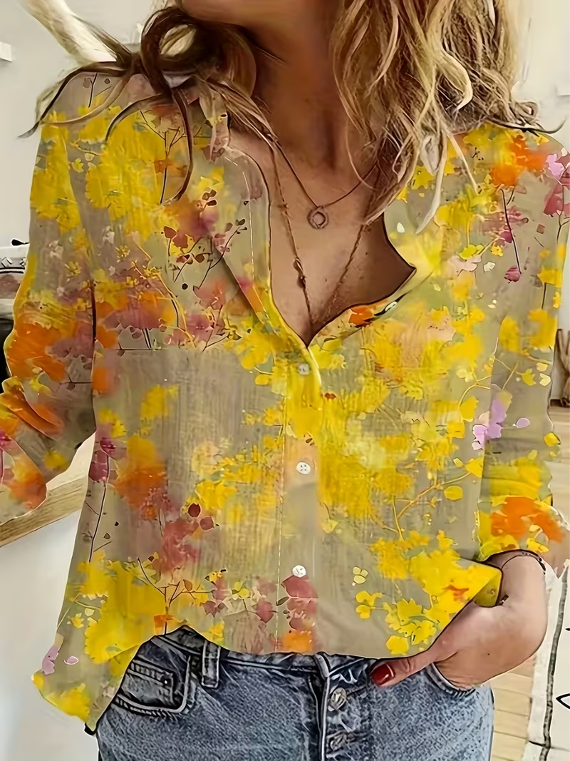 Mila – Blouse met bloemenprint