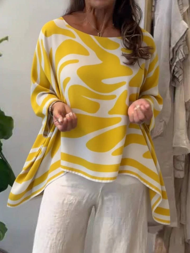 Laura – Top met print