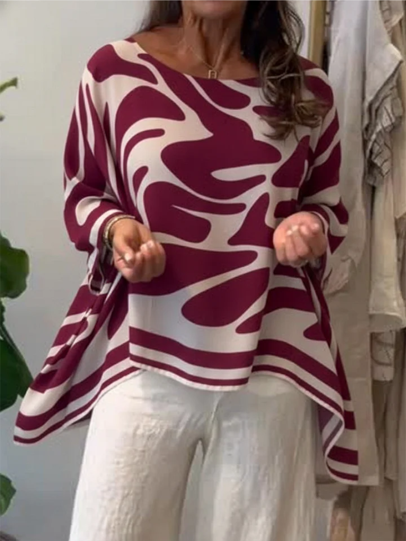 Laura – Top met print