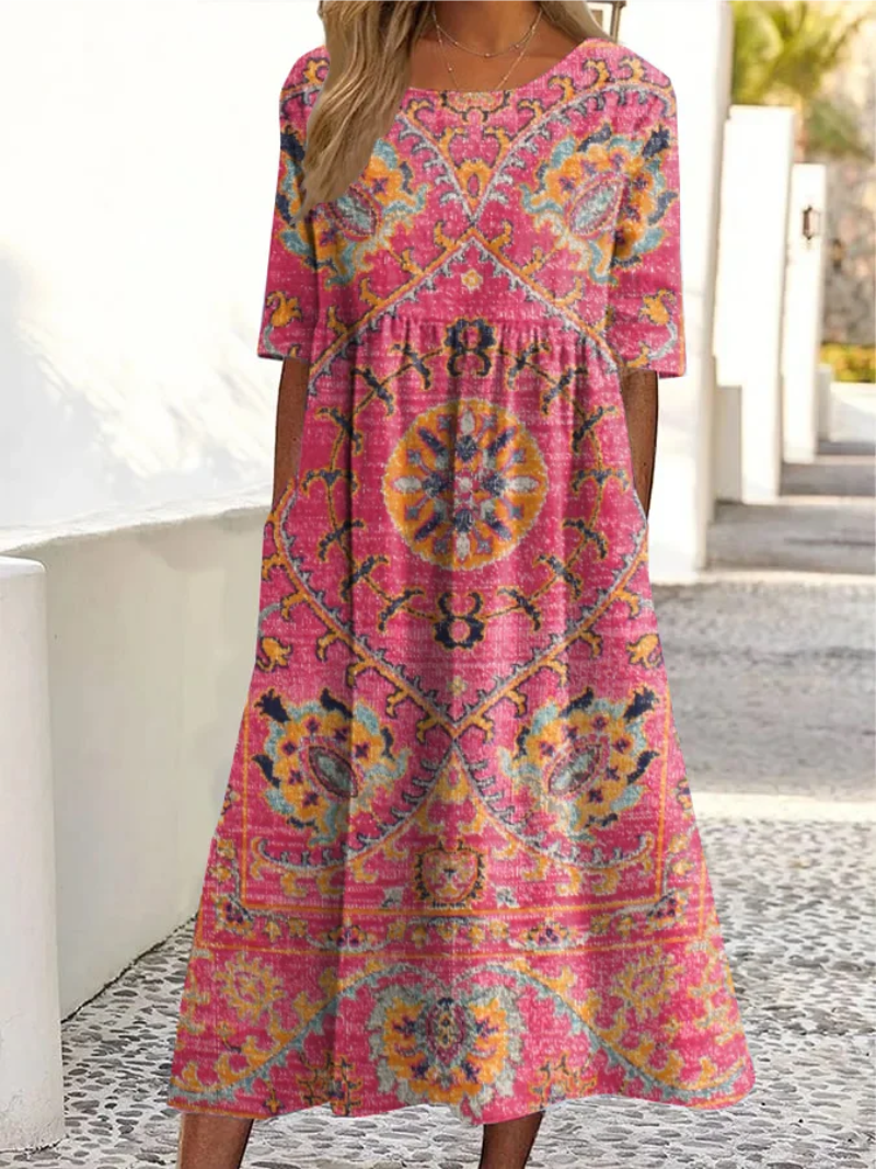 Marie – Jurk met print