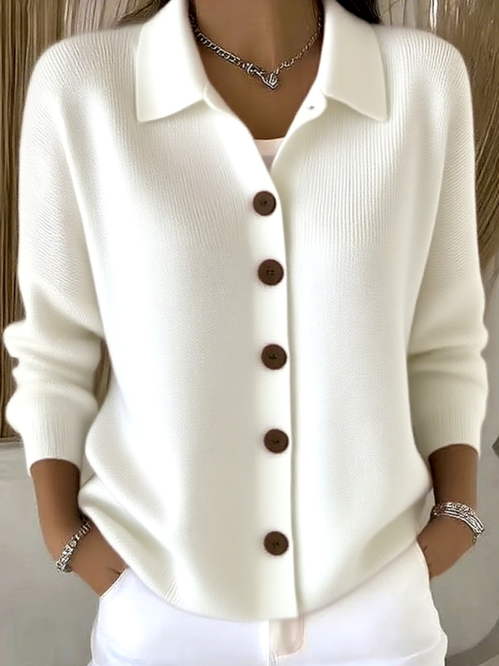 YMING Blazer à manches longues et col à revers pour femme - Veste de travail ouverte sur le