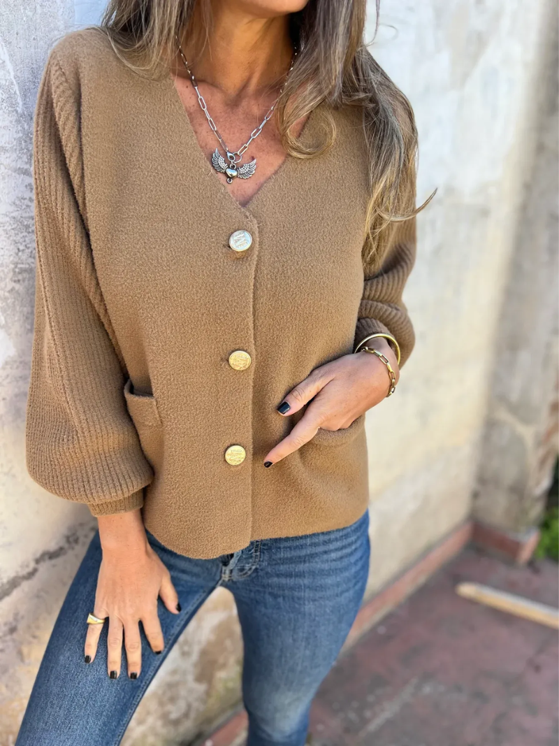 Eva – Vest met knoopsluiting