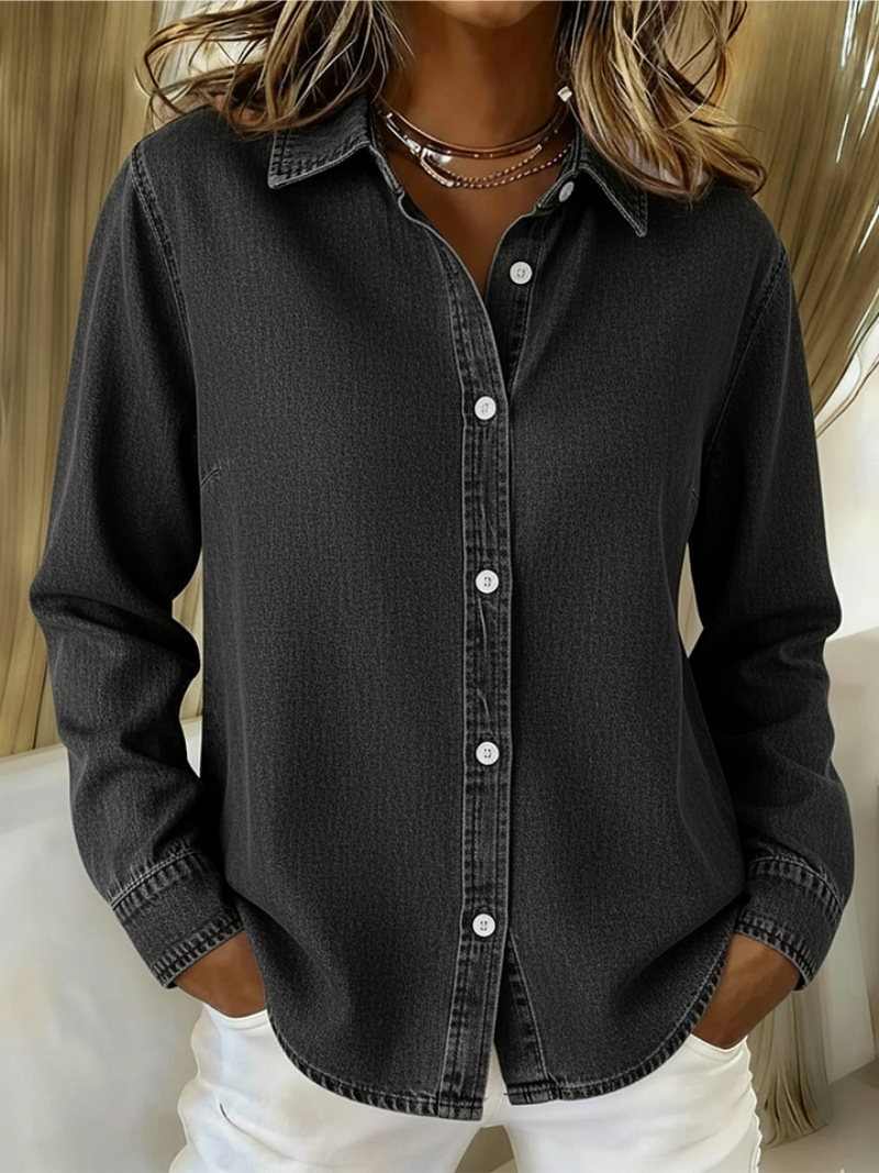 Lena – Blouse met knoopsluiting