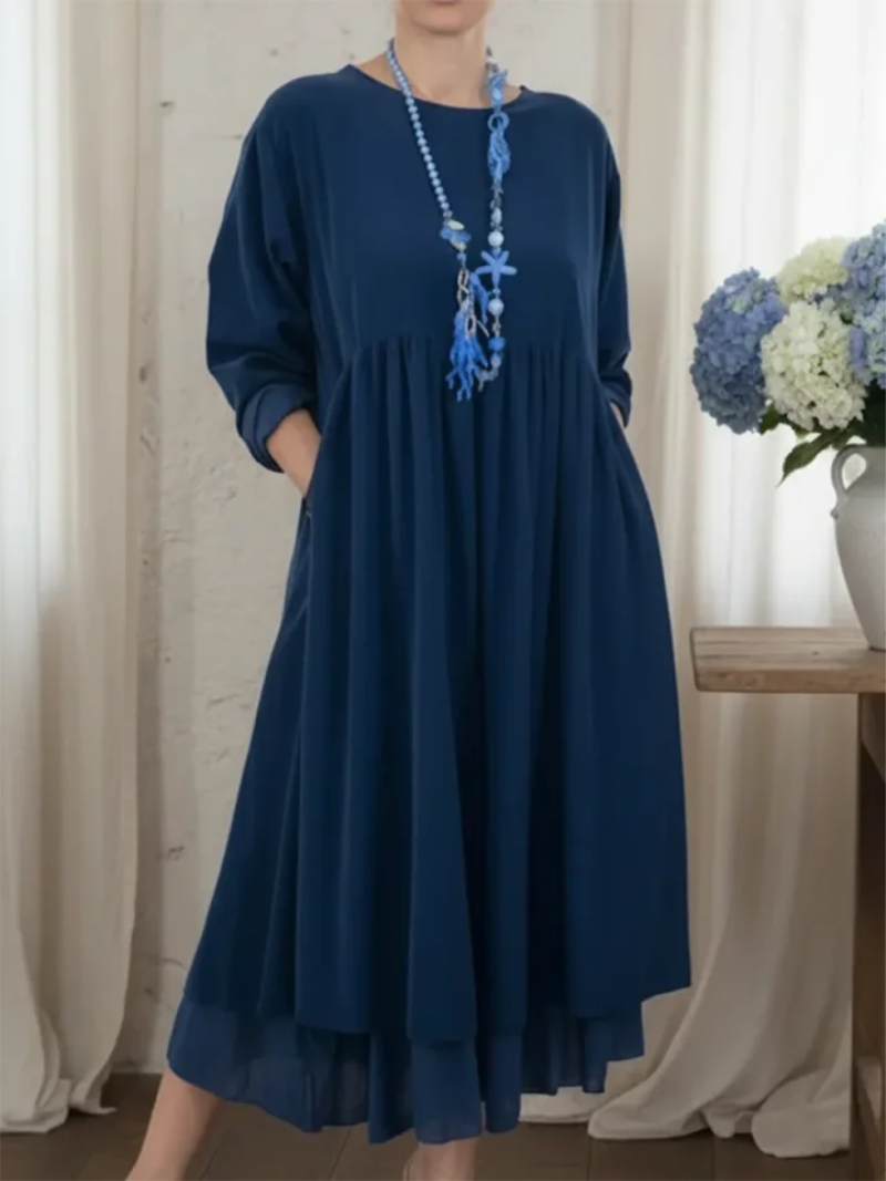 Noor – Jurk met plooidetail