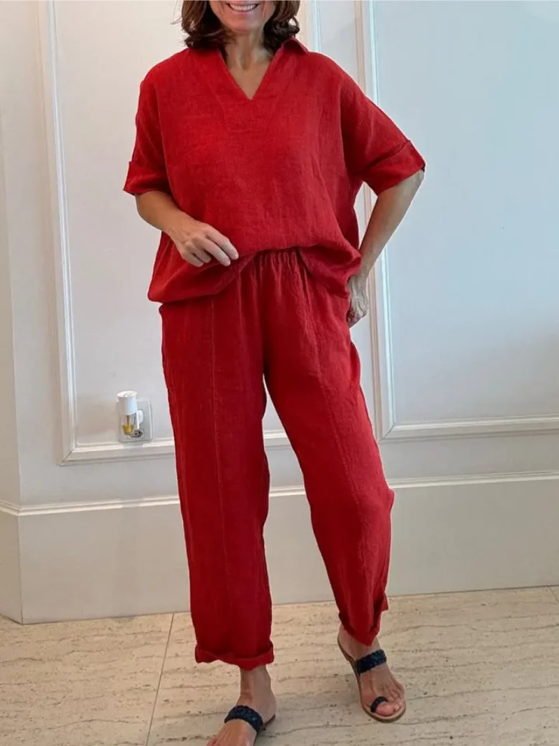 Marit – Tweedelig set met ontspannen pasvorm