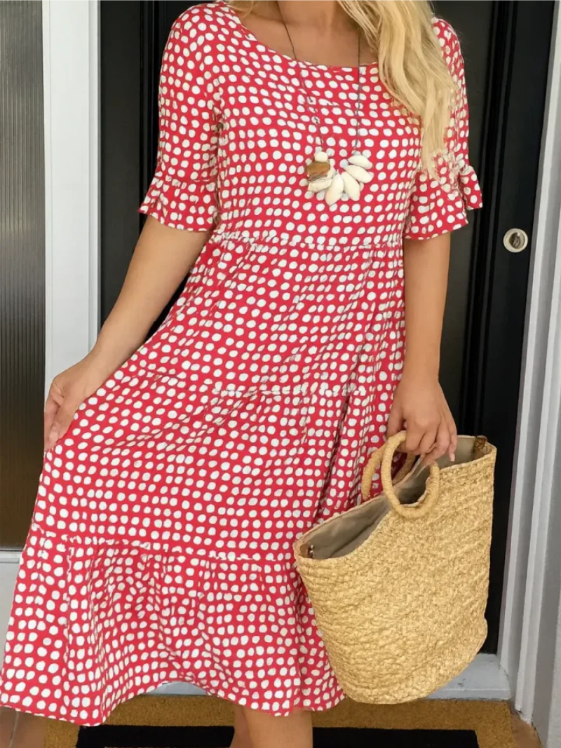 Lara – Jurk met print