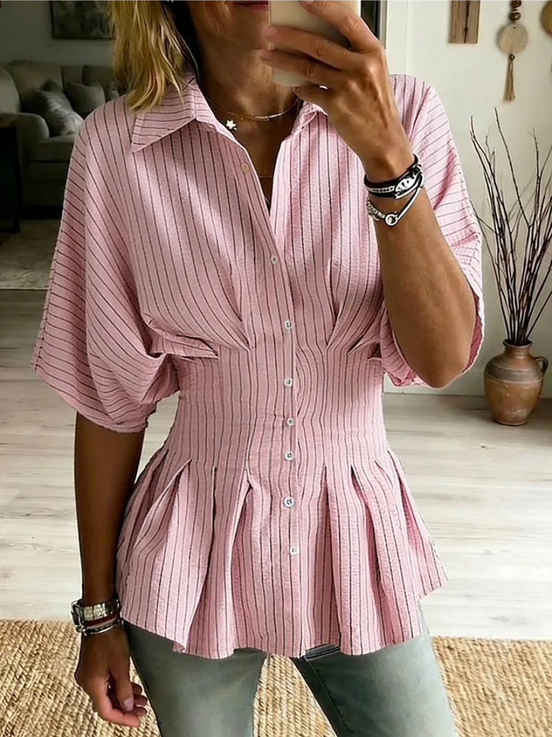 Sara – Blouse met knopen