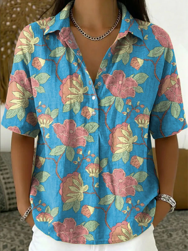 Lotte – Blouse met bloemenprint