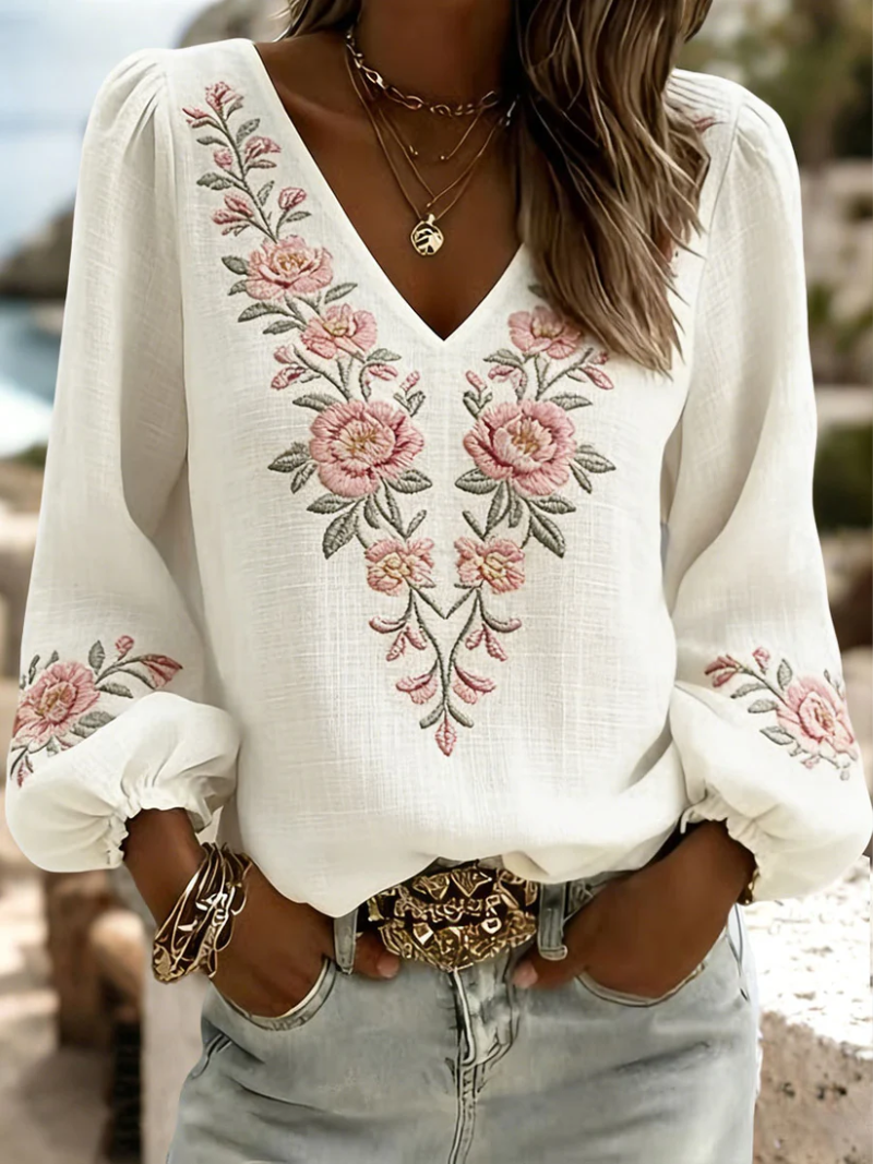Sofie – Blouse met bloemenprint