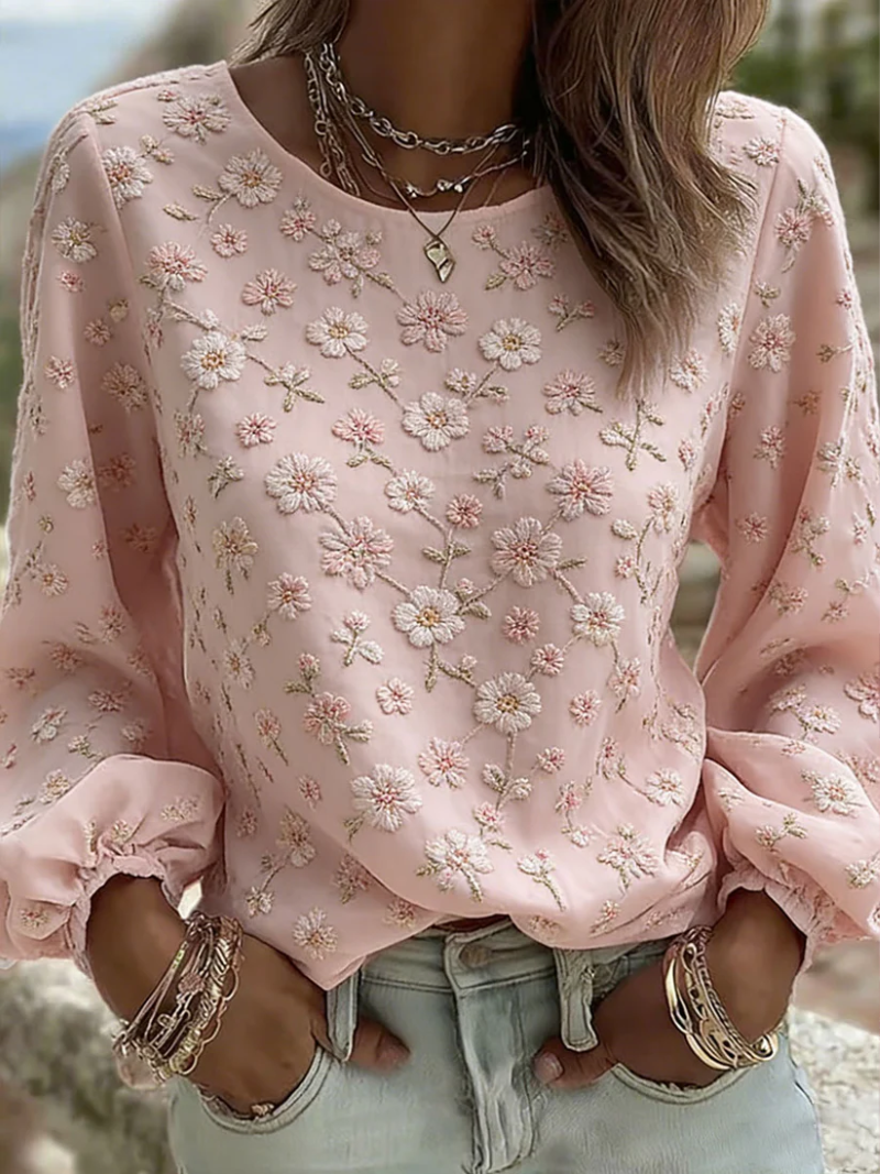 Mila – Blouse met bloemenprint
