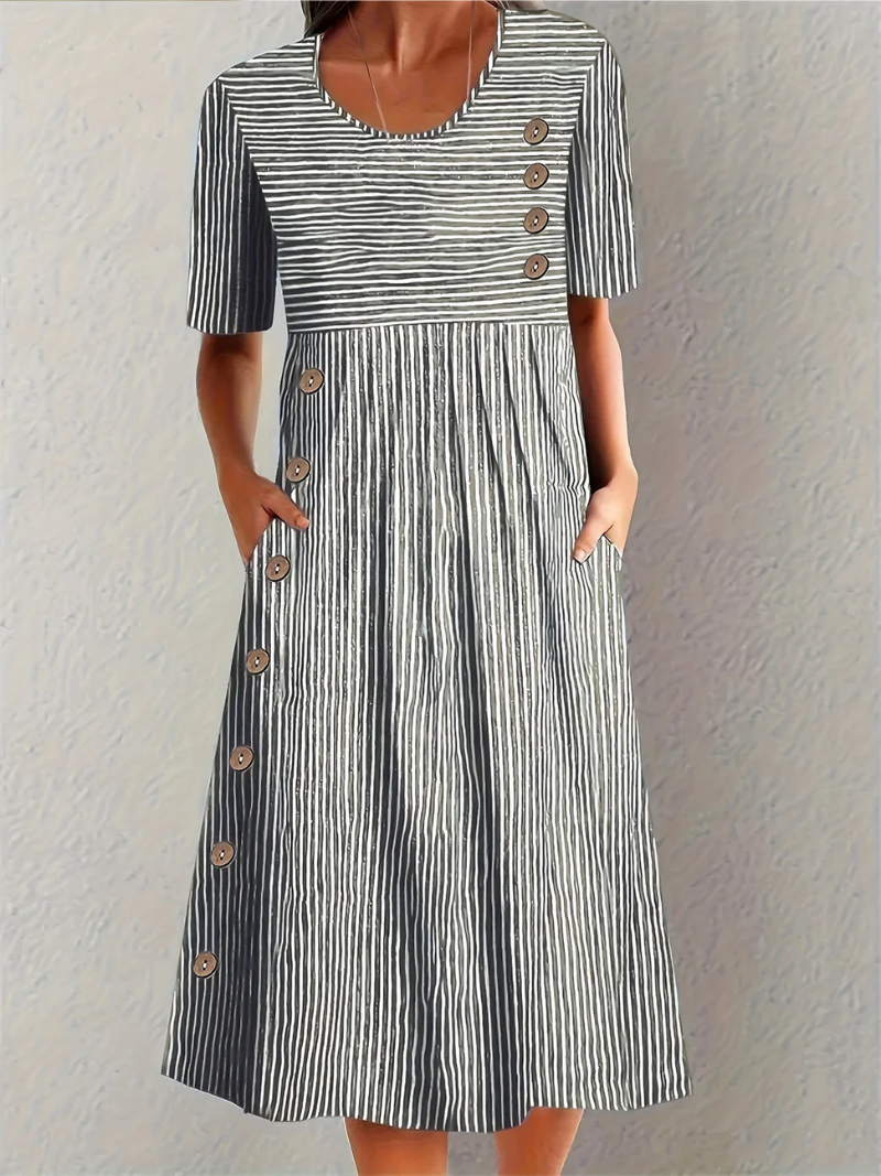 Marina – Jurk met knopen