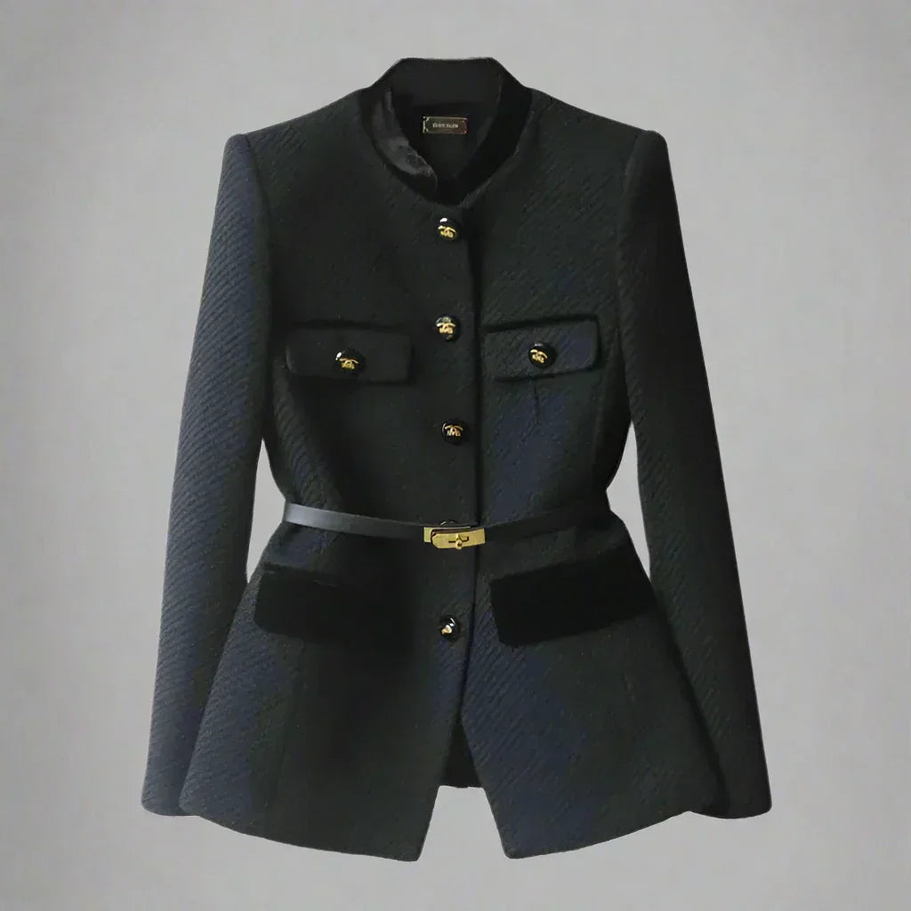 Beatrice Wollen Jas | Tijdloze Elegantie