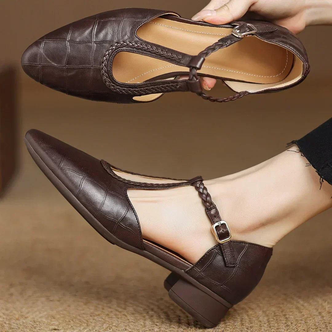 Kepa Leren Mary Janes
