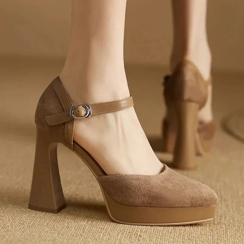 Celeste Elegante Mary Janes