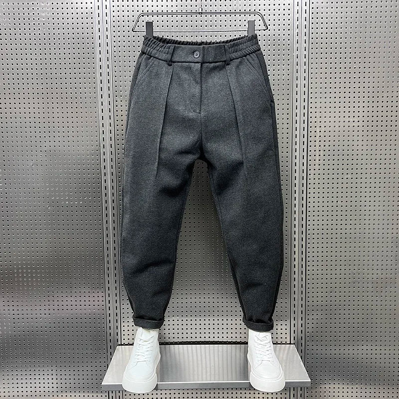 Mathieu - Elegante gevlekte broek