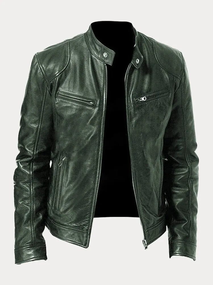 Tobias™ - Casual leren jack
