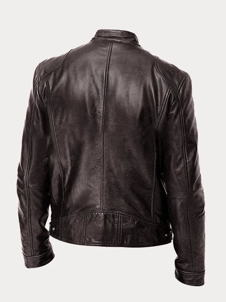 Tobias™ - Casual leren jack