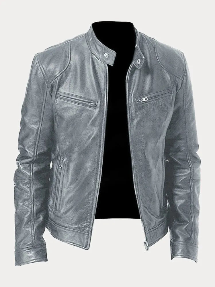 Tobias™ - Casual leren jack