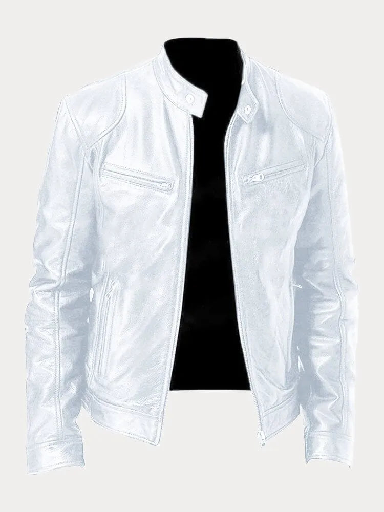 Tobias™ - Casual leren jack