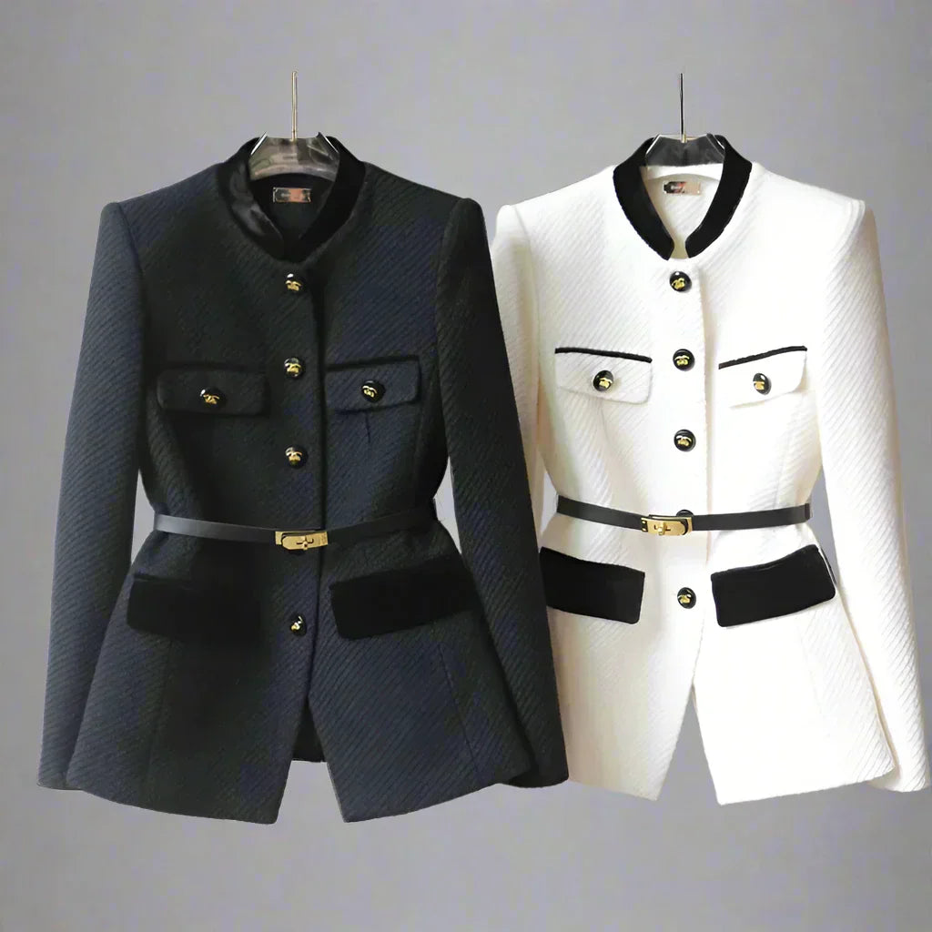 Beatrice Wollen Jas | Tijdloze Elegantie