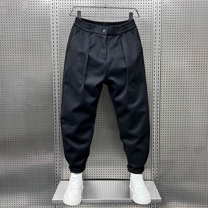 Mathieu - Elegante gevlekte broek
