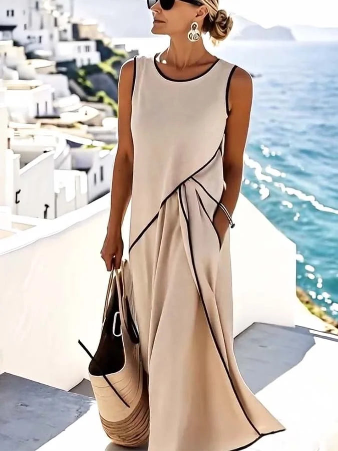 Maisy™ - Elegante Mouwloze Jurk