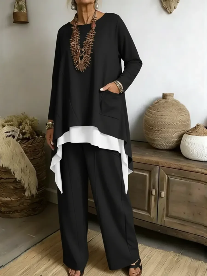 Lotte – Tweedelige set met top en broek