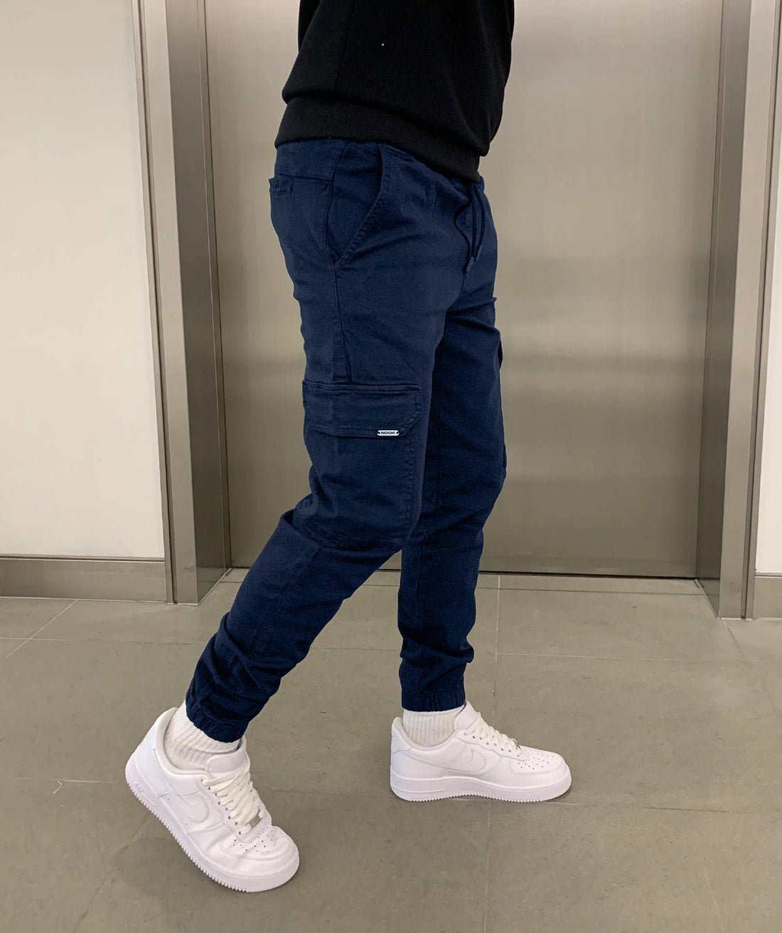 Laurent™ Stijlvolle en praktische cargo jogger