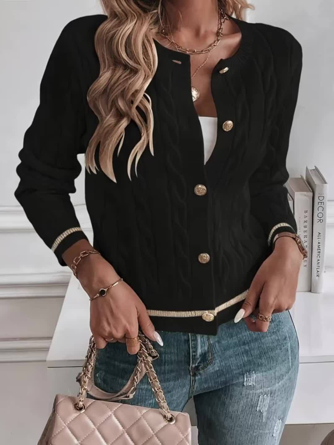 Elise – Vest met knoopsluiting