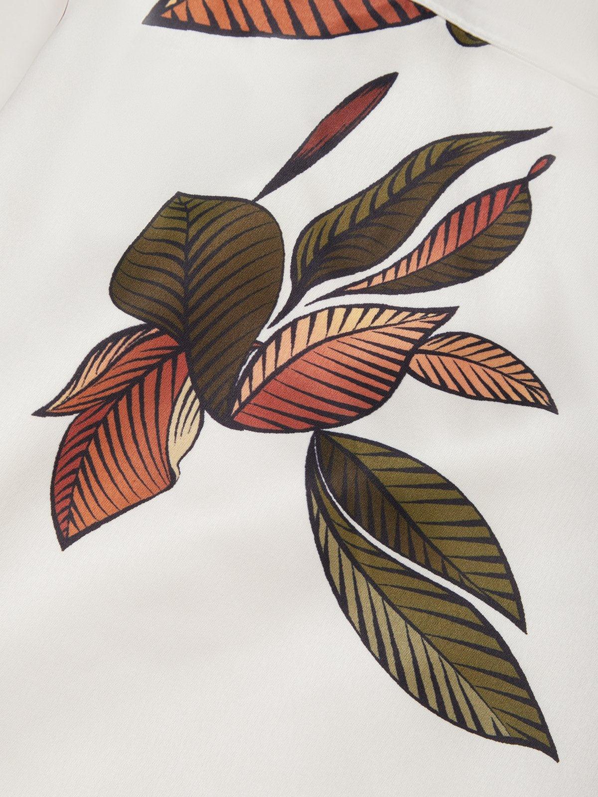 Elin™ - Elegante Wikkeljurk met Bloemenpatroon