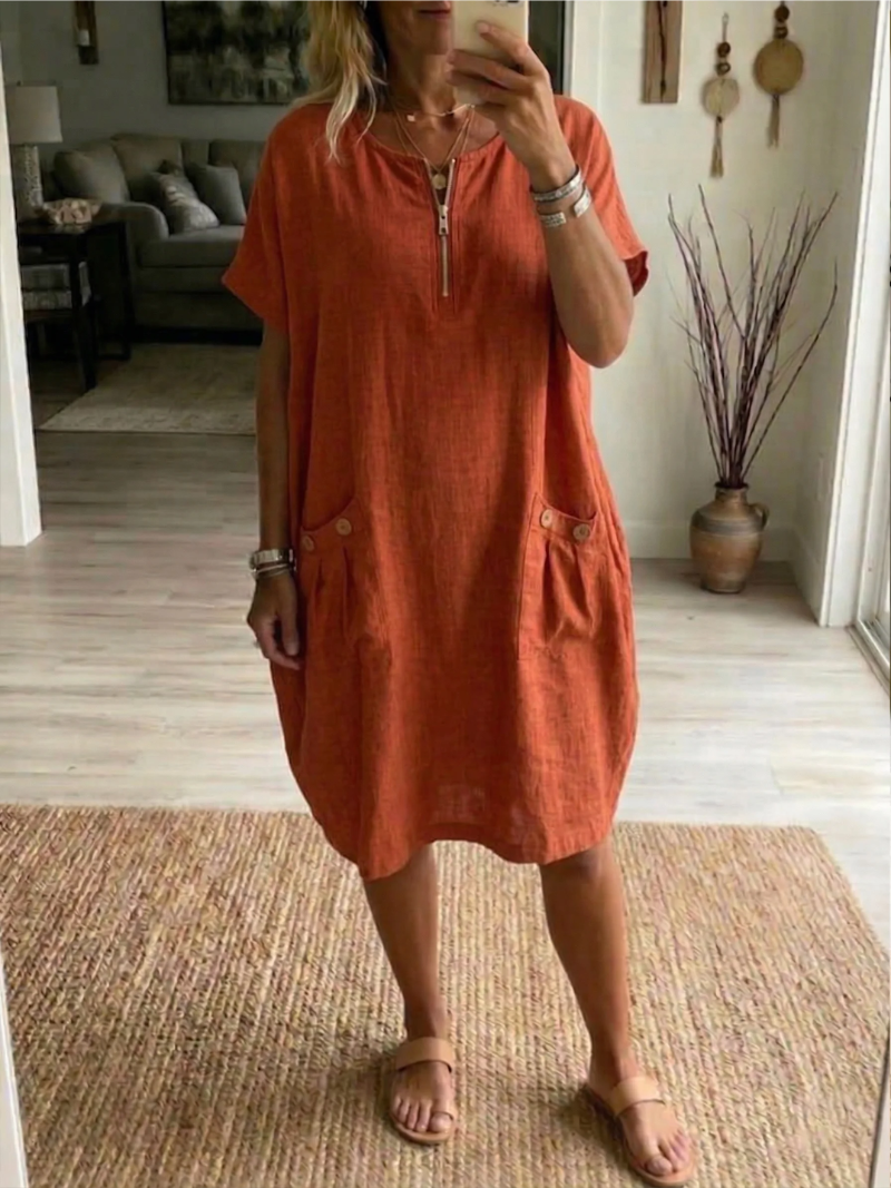 Tessa – Jurk met ritssluiting