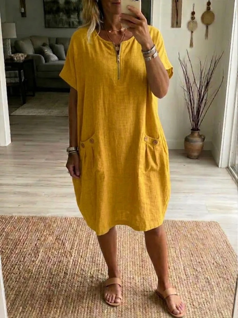 Tessa – Jurk met ritssluiting