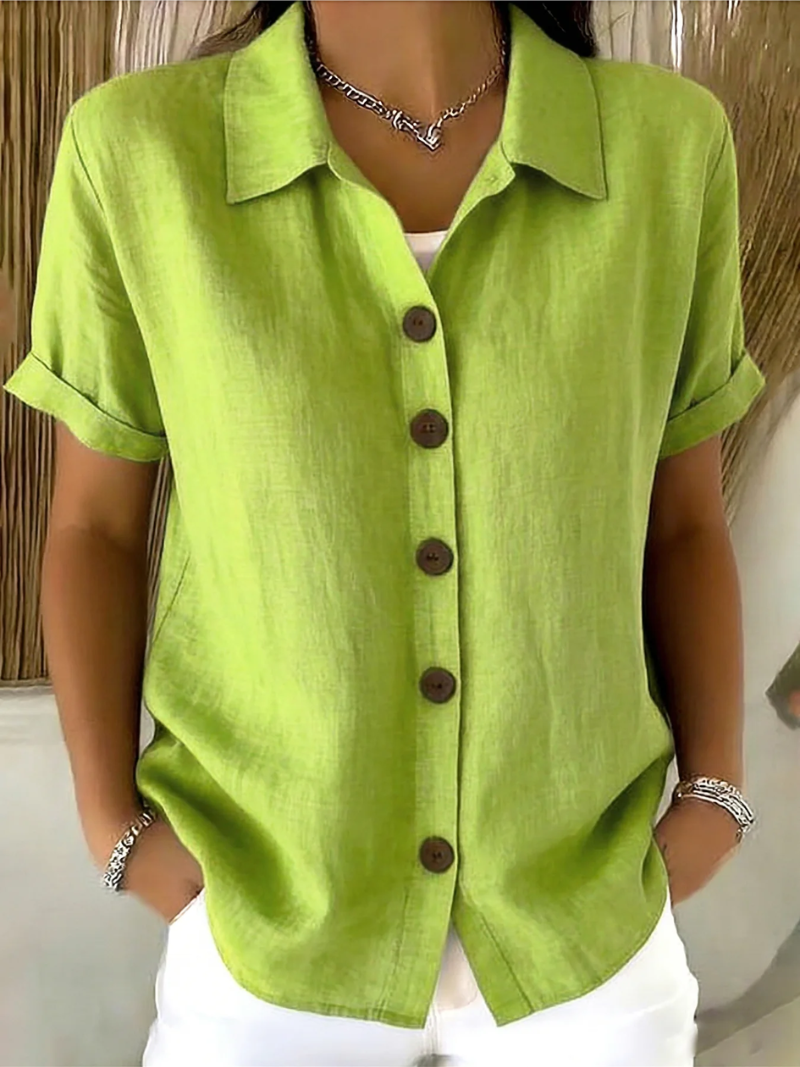 Mila – Blouse met knoopsluiting