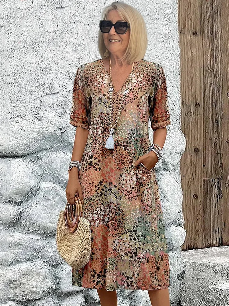 Eva – Jurk met V-hals