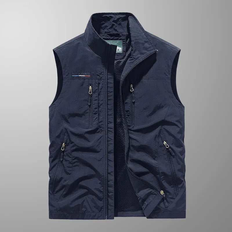 Hermann™ - Ademend cargo vest met meerdere zakken