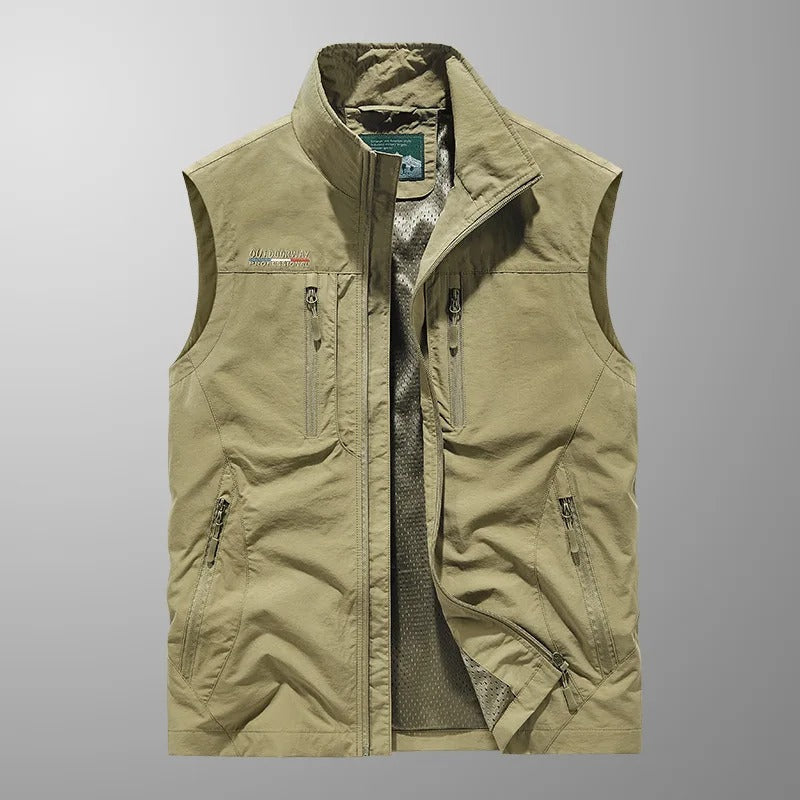 Hermann™ - Ademend cargo vest met meerdere zakken