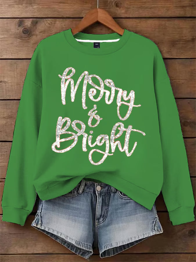 Ruby – Trui met sprankelende print