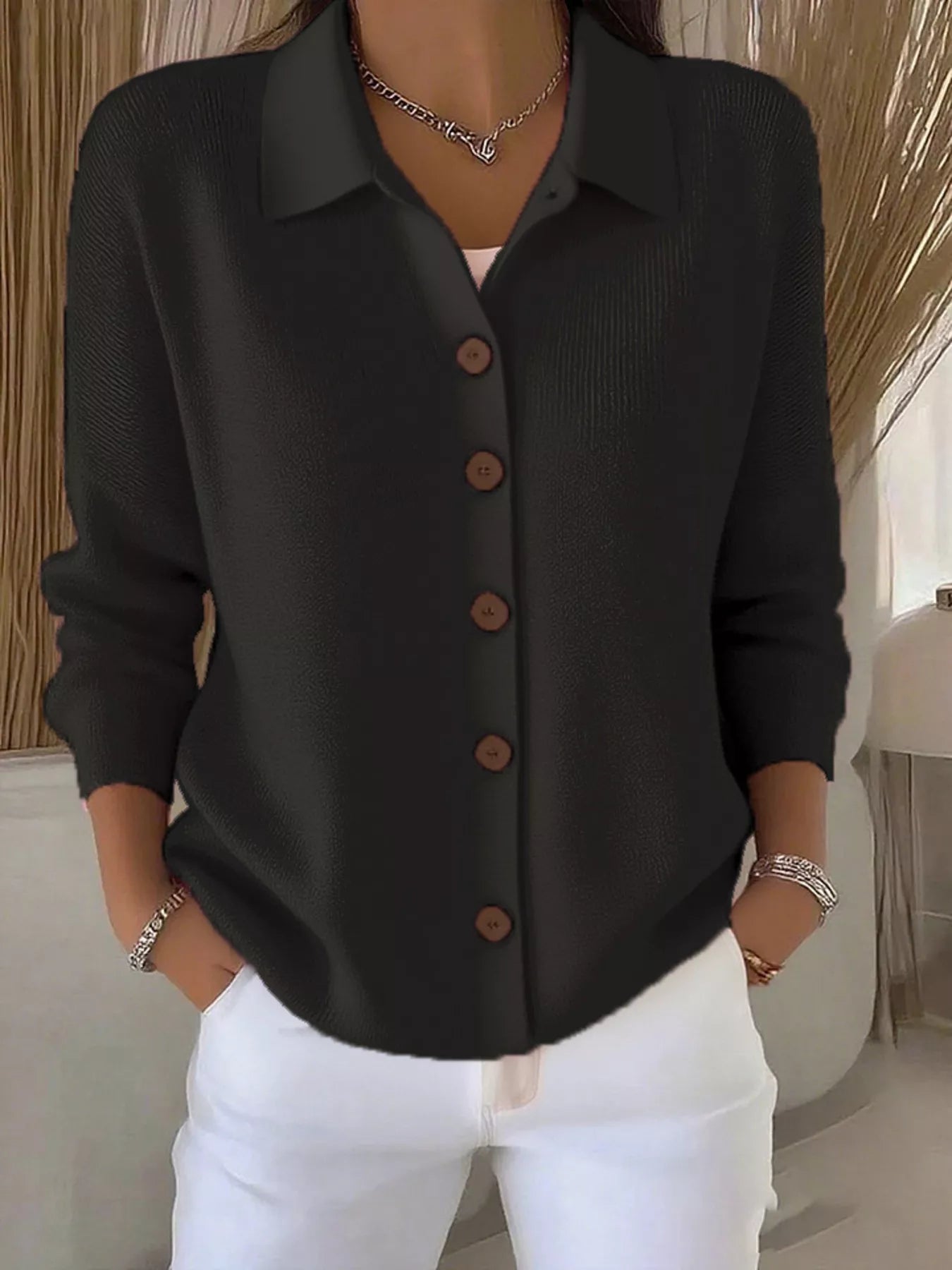 Lotte – Vest met knoopsluiting