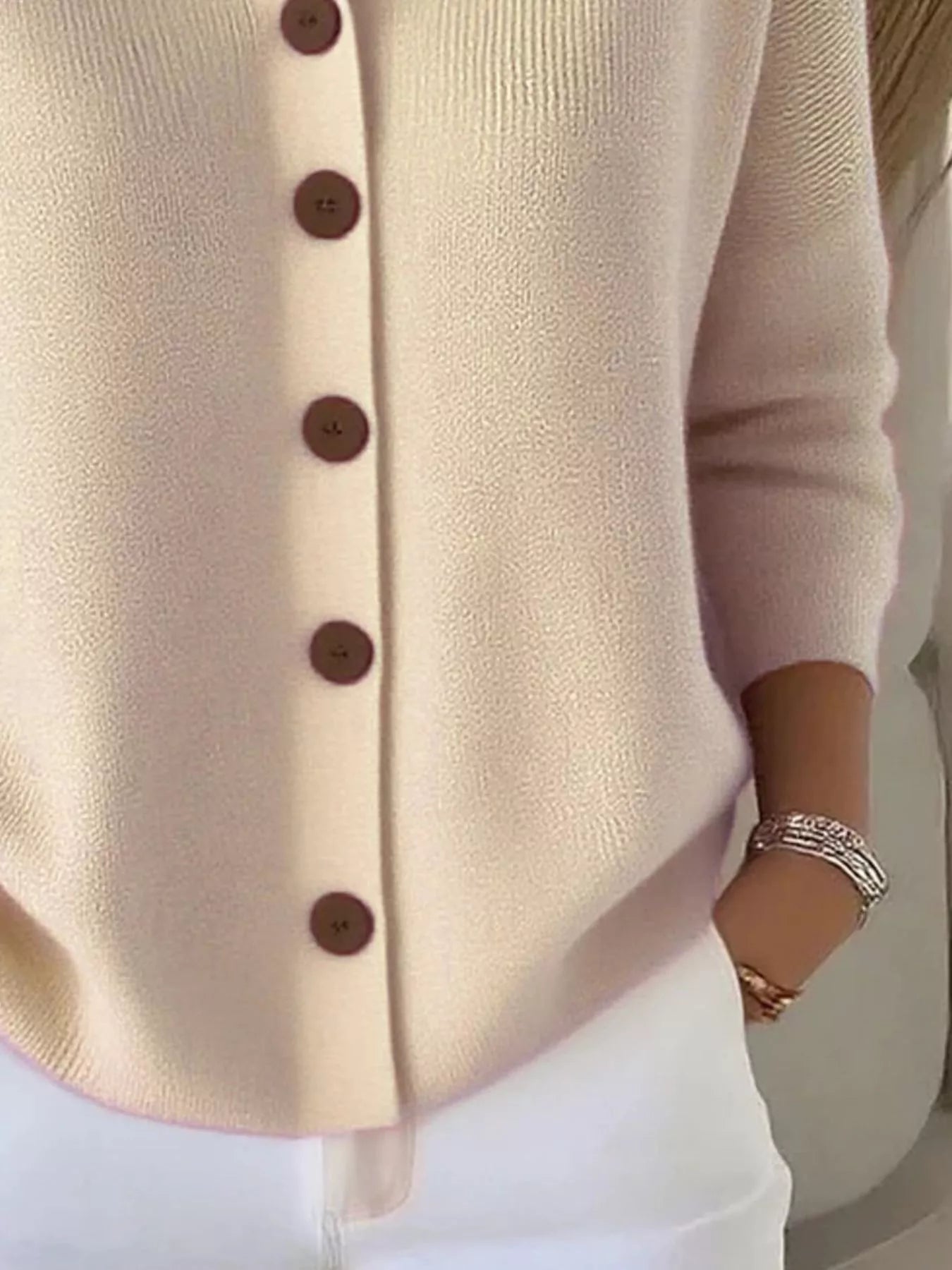 Lotte – Vest met knoopsluiting
