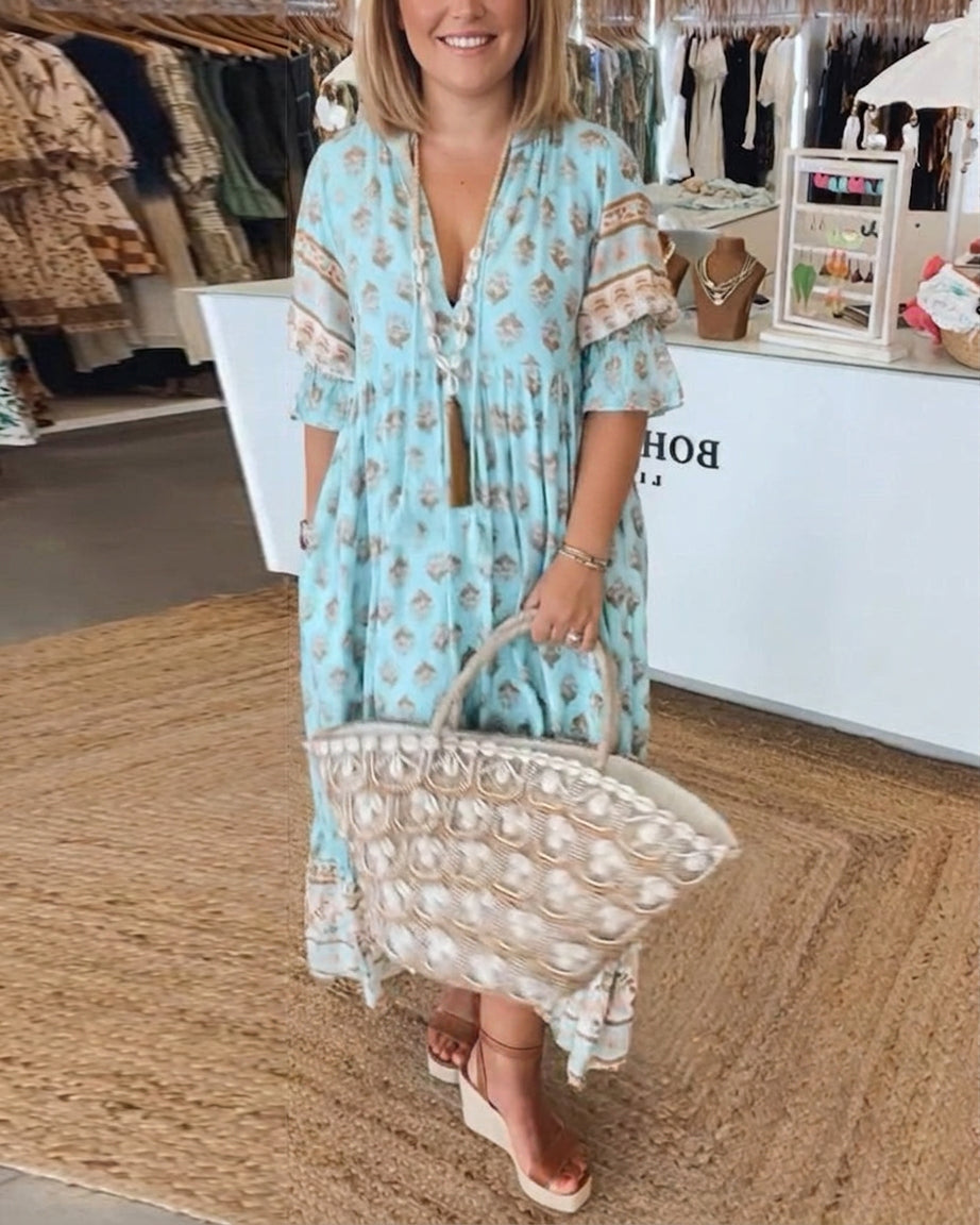 Elara – Jurk met print