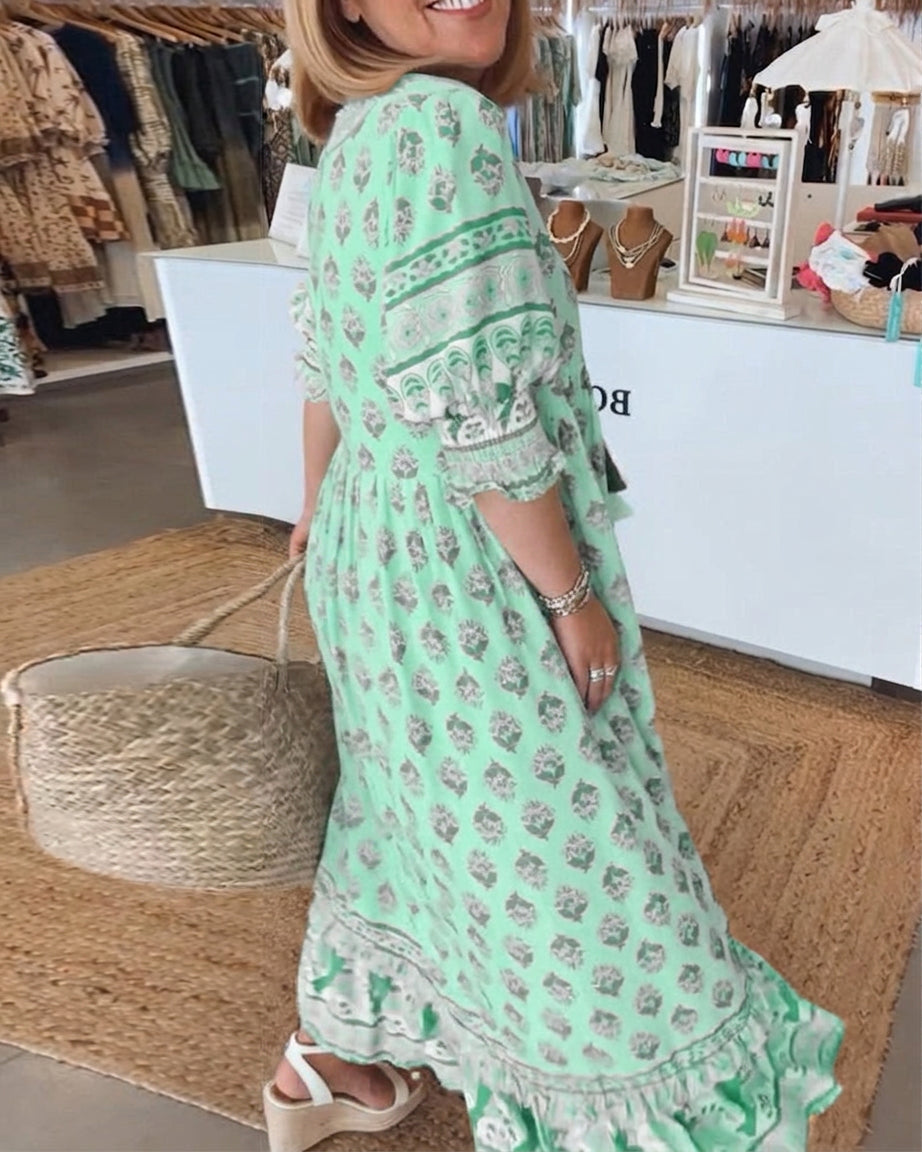 Elara – Jurk met print