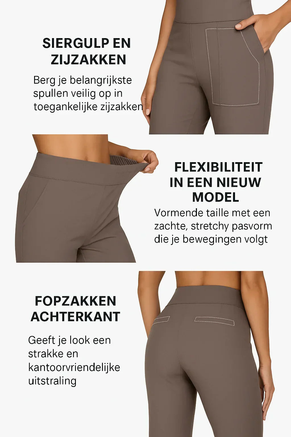 Mira – Elegante broek in zachte jersey