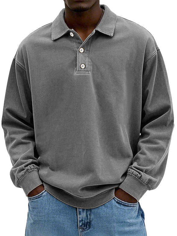 Matteo™ Herenpolo met lange mouwen