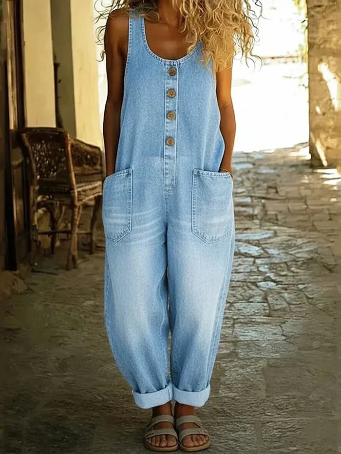 Lara™ -  Dungaree in vintage stijl