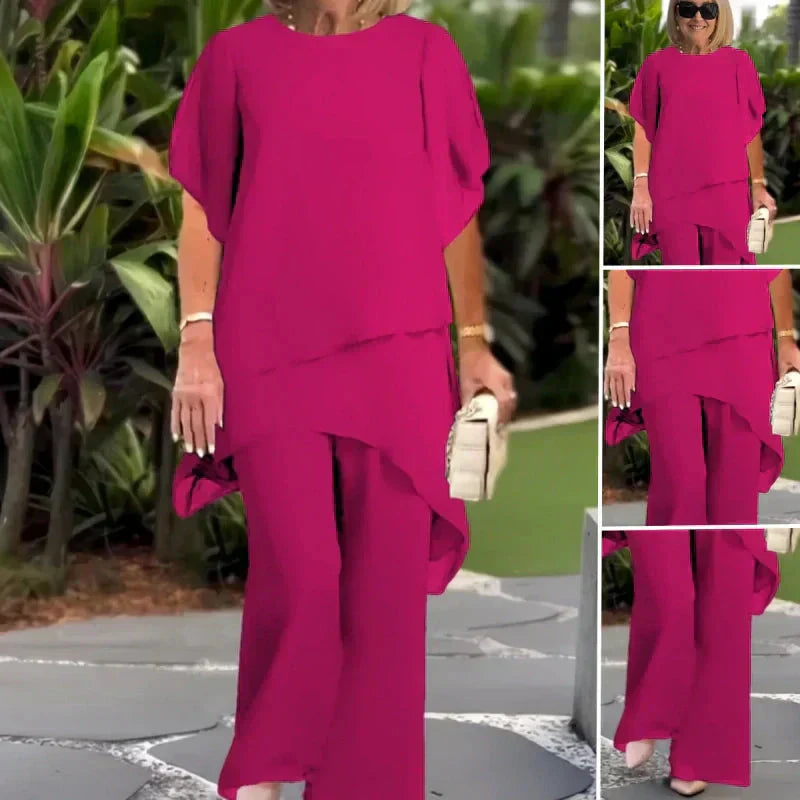 Linde – Set met top en bijpassende broek