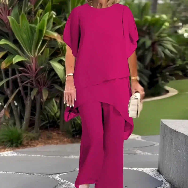 Linde – Set met top en bijpassende broek