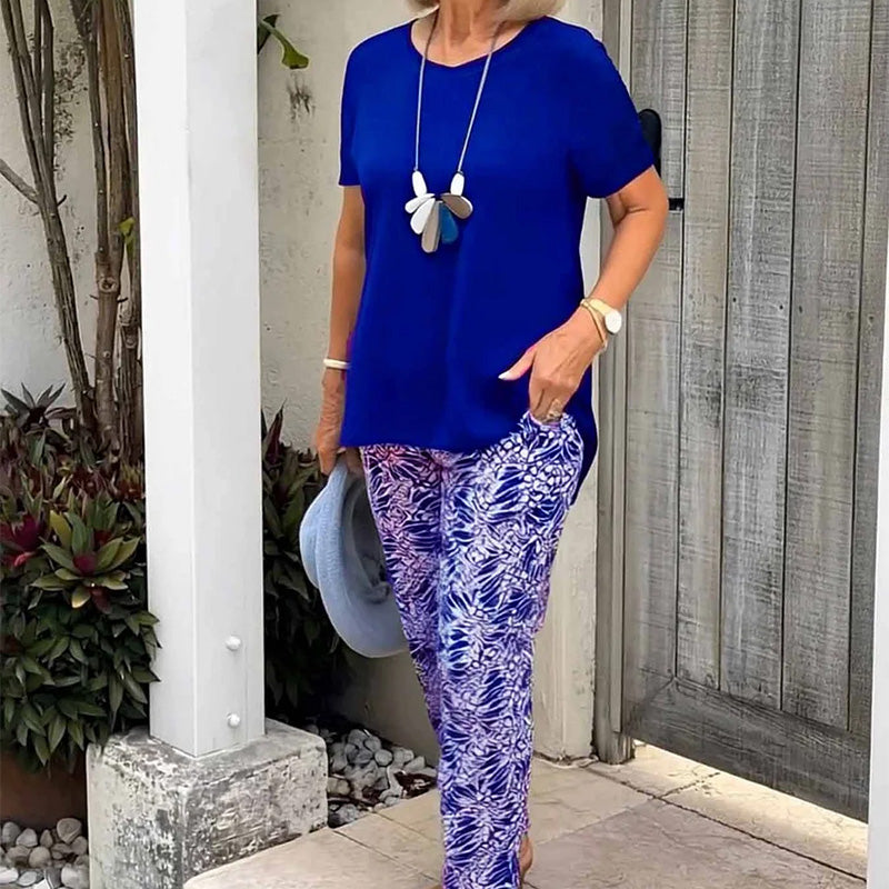 Maria – Tweedelige set met print